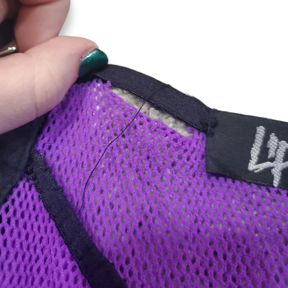 Lip Service Large Purple Mesh Tank Top - Picture 3 of 14
